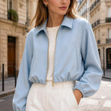 Veste ballon zippée Édith