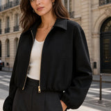 Veste ballon zippée Édith