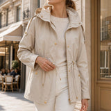 Veste à capuche zippée Mireille