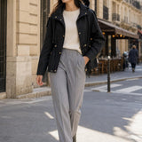 Veste à capuche zippée Mireille