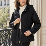 Veste à capuche zippée Mireille