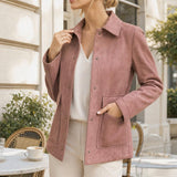 Veste saharienne effet daim Isaline