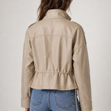 Veste simili cuir Victoria