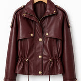 Veste simili cuir Victoria