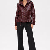 Veste simili cuir Victoria