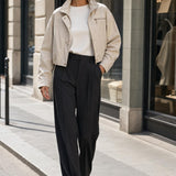 Veste courte zippée Aurélia