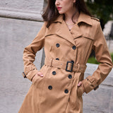 Trench ceinturé Inaya