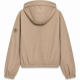 Veste courte à capuche déperlante
