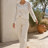 Top crochet coton Sidonie