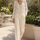 Gilet crochet coton Laure