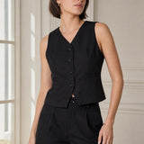 Ensemble gilet short Celiane
