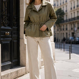 Trench court cordon Amandine