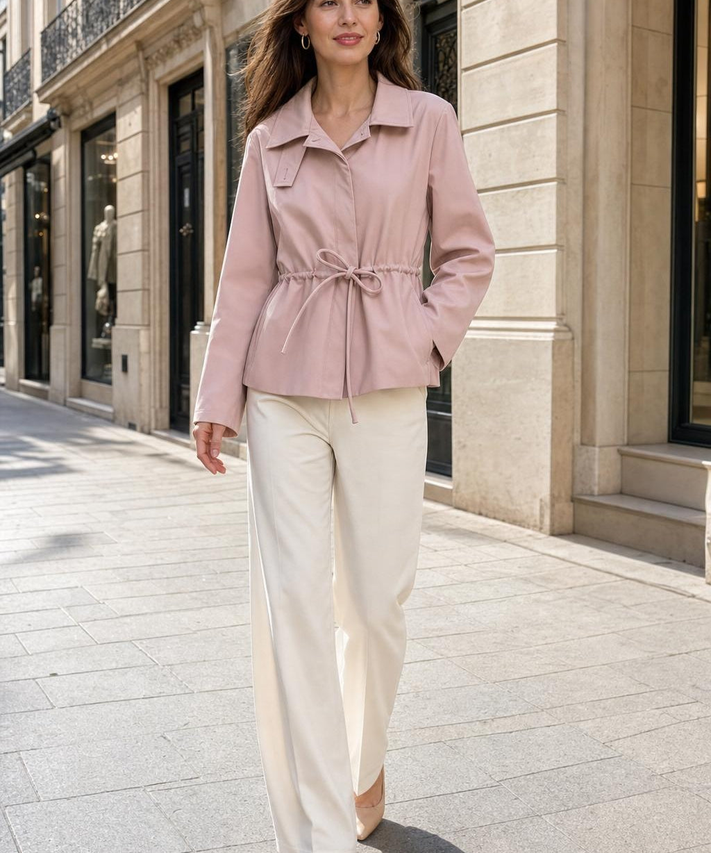 Trench court cordon Amandine