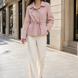 Trench court cordon Amandine