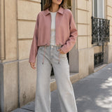 Blouson similicuir souple Mélina