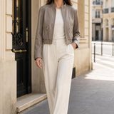 Veste similicuir souple Romane