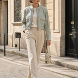 Veste similicuir souple Romane